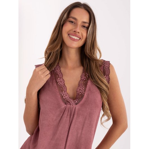 Bluzka-MI-BZ-7975.09P-ciemny różowy 3 Bluzka-MI-BZ-7975.09P-ciemny różowy 3