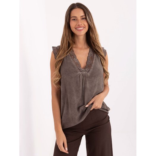 Bluzka-MI-BZ-7975.09P-ciemny bezowy 2 Bluzka-MI-BZ-7975.09P-ciemny bezowy 2