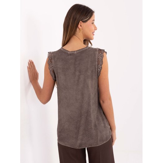 Bluzka-MI-BZ-7975.09P-ciemny bezowy 3 Bluzka-MI-BZ-7975.09P-ciemny bezowy 3