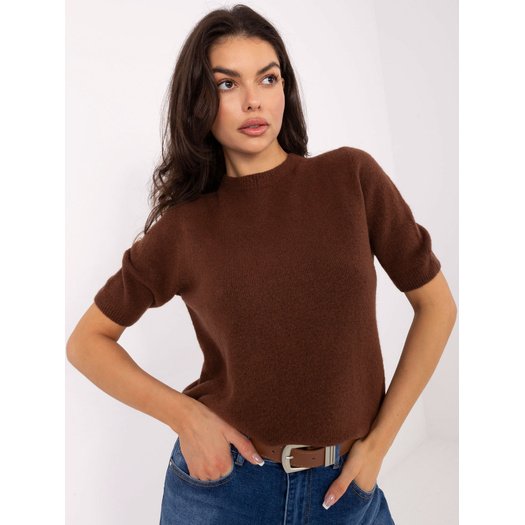 Sweter-MO-SW-1510.86-jasny brązowy