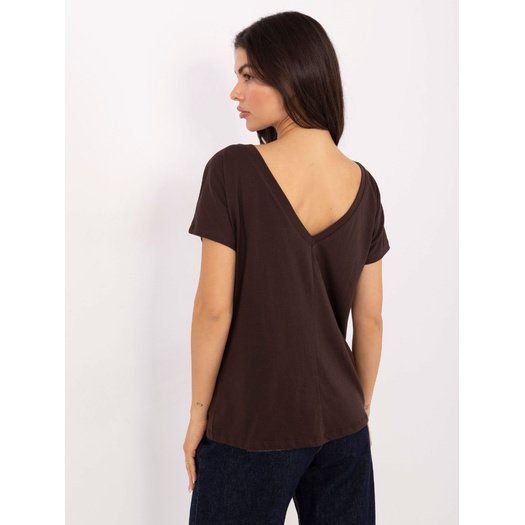 T-shirt-RV-TS-4662.04X-ciemny brązowy 1 T-shirt-RV-TS-4662.04X-ciemny brązowy 1