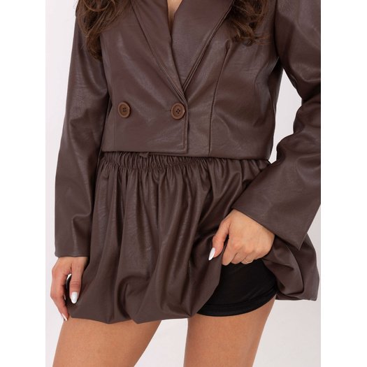 Spódnica-IT-SD-FL9791.17P-brązowy 2