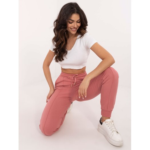 Sportinės kelnės-CLM-DR-1275.30-tamsiai rožinės spalvos 9