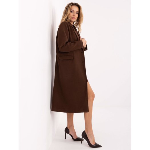 Płaszcz-IT-PL-80320.65-ciemny brązowy 4
