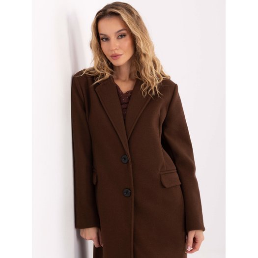 Płaszcz-IT-PL-80320.65-ciemny brązowy 3
