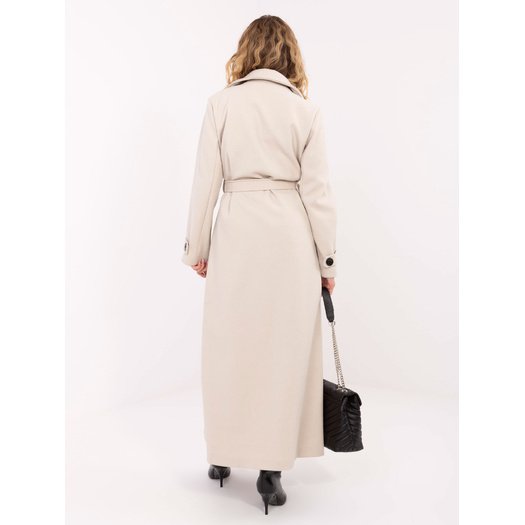 Płaszcz-IT-PL-97035.08P-jasny beżowy