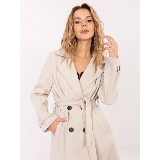 Płaszcz-IT-PL-97035.08P-jasny beżowy 1