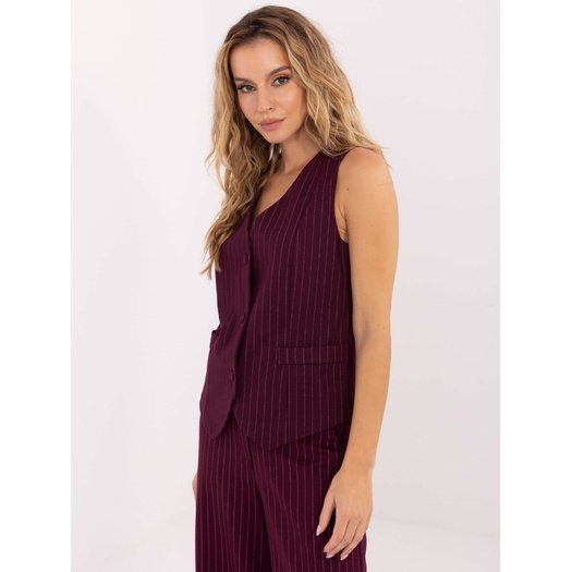 Kamizelka-IT-KZ-FL7519.57-bordowy 2