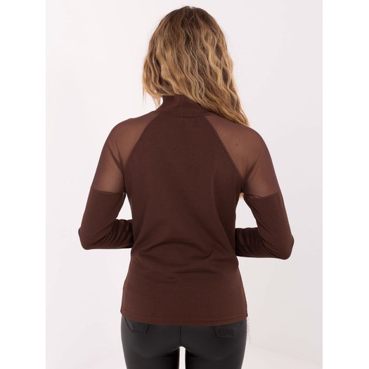 Bluzka-MI-BZ-M776.13-brązowy 2