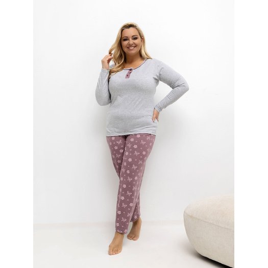 Piżama-DU-PI-FP-500.25-szary