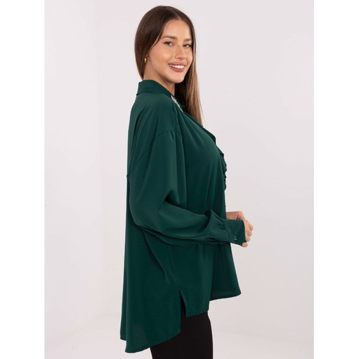 Bluzka-IT-BZ-28995.25-ciemny zielony