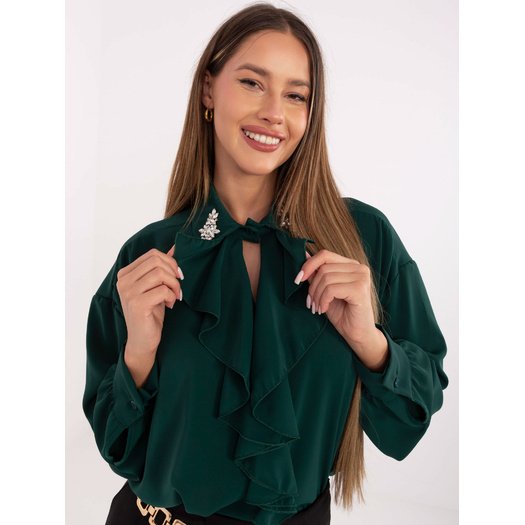 Bluzka-IT-BZ-28995.25-ciemny zielony 5