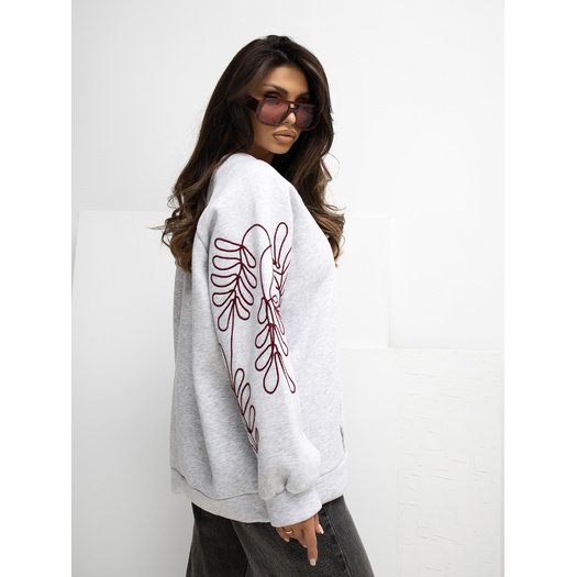 Bluza-RV-BL-A1042.25-jasny szary 1