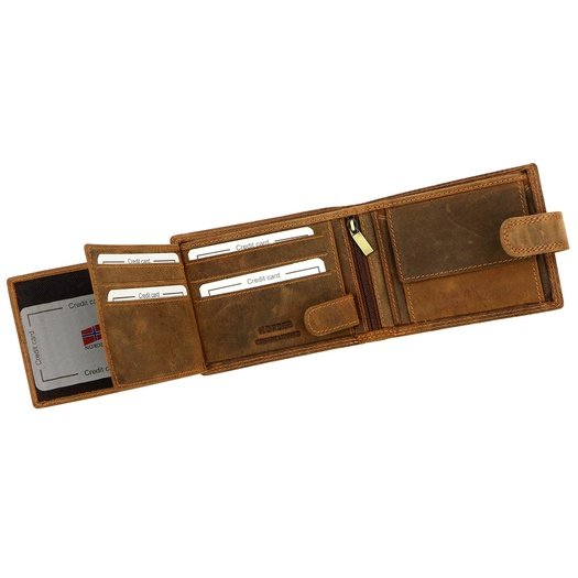 Men’s Wallet Nordee L895 SKULL