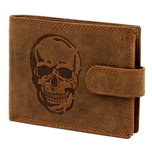Men’s Wallet Nordee L895 SKULL