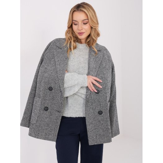 Marynarka-LK-MA-510036.03-czarno-biały 1