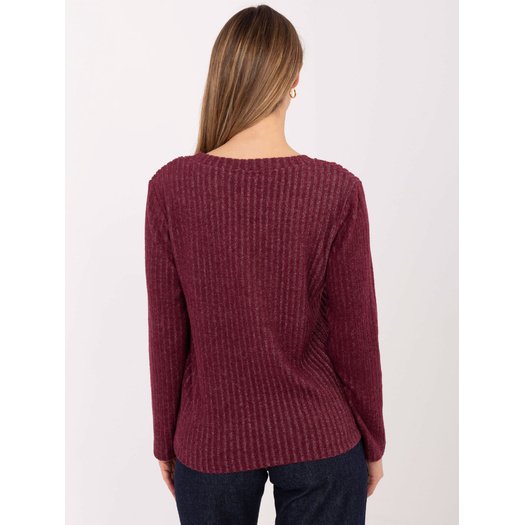 Sweter-RV-SW-A1025.80-bordowy 2