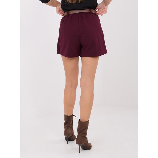 Szorty-IT-SN-FL8757.52-bordowy 4