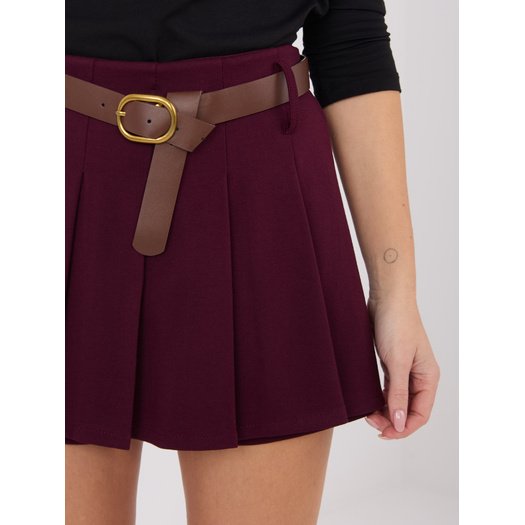 Szorty-IT-SN-FL8757.52-bordowy 1