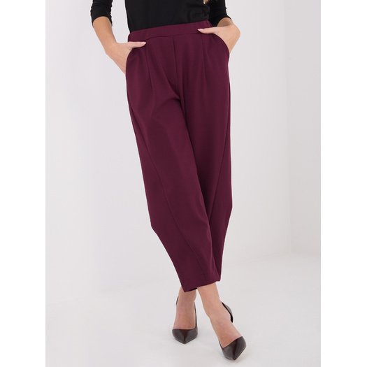 Spodnie-IT-SP-FL8557.46-bordowy 3