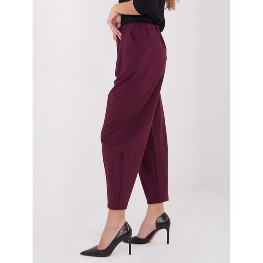 Spodnie-IT-SP-FL8557.46-bordowy
