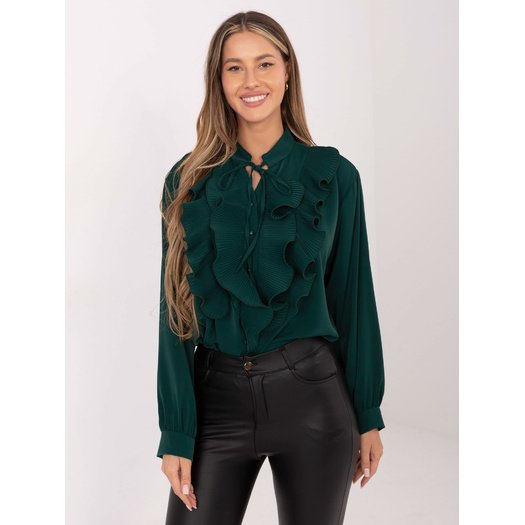 Koszula-IT-KS-29033.87-ciemny zielony 1