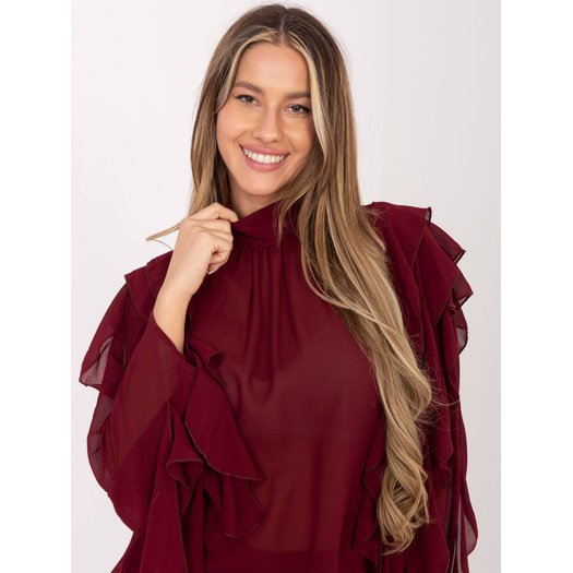 Bluzka-PM-BZ-J1005.25-bordowy 2