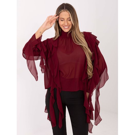 Bluzka-PM-BZ-J1005.25-bordowy