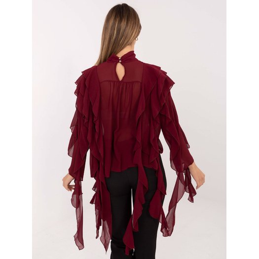 Bluzka-PM-BZ-J1005.25-bordowy 1