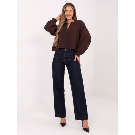 Bluza-MJ-BL-H2412.26-ciemny brązowy 4