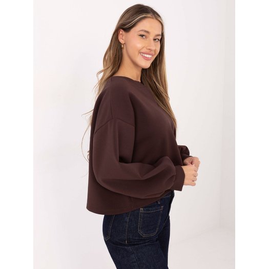 Bluza-MJ-BL-H2412.26-ciemny brązowy 3