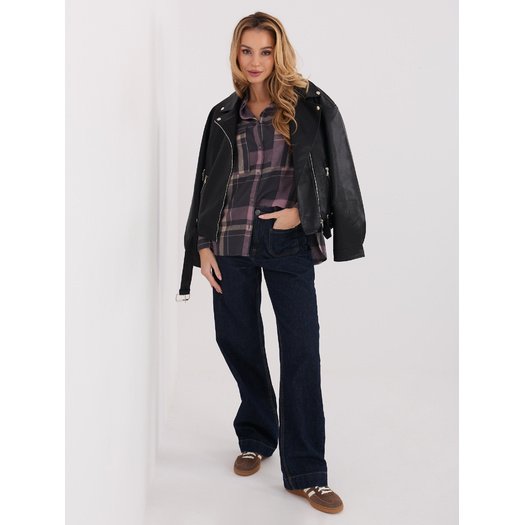 Koszula-D71720Z11085B-szaro-r&oacute;żowy 2