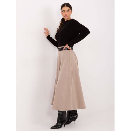 Spódnica-IT-SD-FL9850.12-beżowy