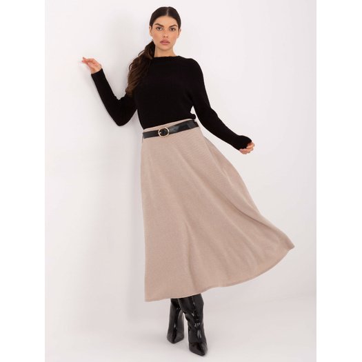 Spódnica-IT-SD-FL9850.12-beżowy 1
