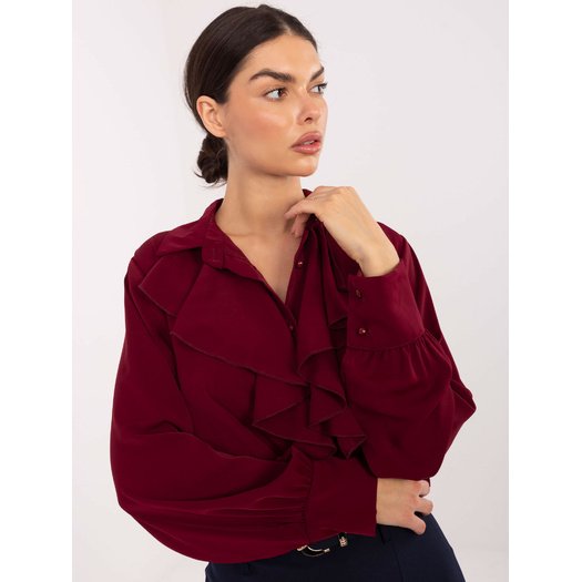 Koszula-IT-KS-26967.28-bordowy 1