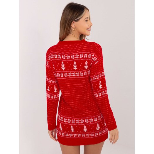 Sweter-MI-SW-20298.97-czerwony 1