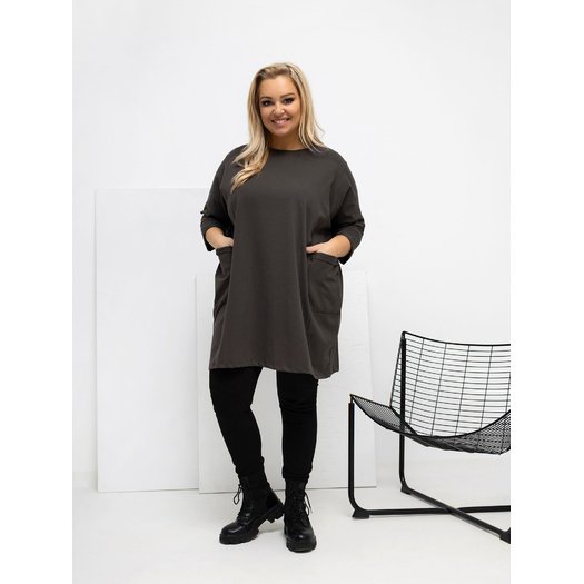 Bluzka-RV-BZ-A1076.00-ciemny khaki 2