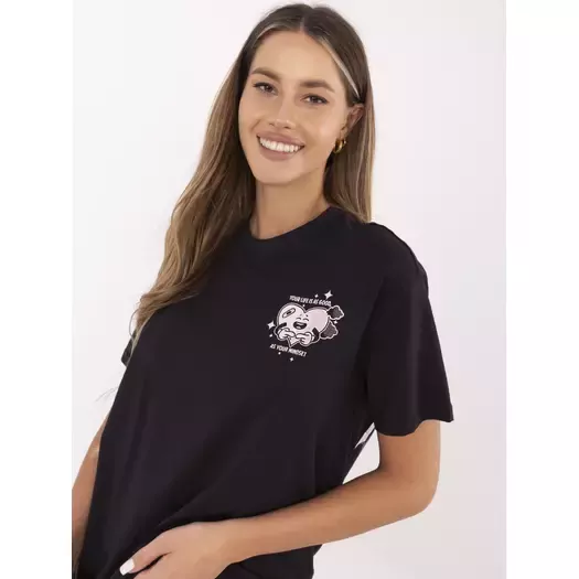 T-shirt-D12022AC02645I-ciemny szary
