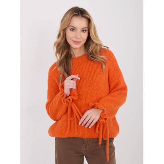 Sweter-MI-SW-1512.28-pomarańczowy 3