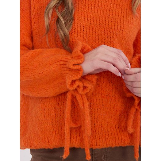 Sweter-MI-SW-1512.28-pomarańczowy 2