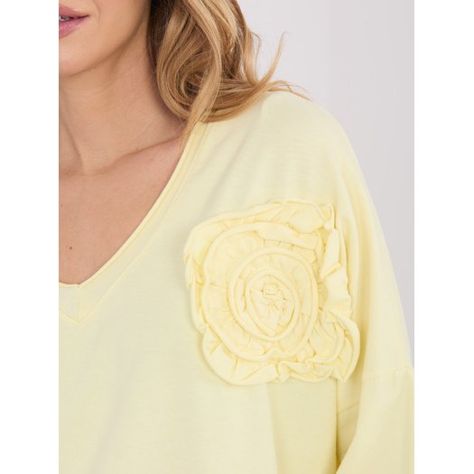 Bluzka-IT-BZ-6694.69-jasny ż&oacute;łty 3