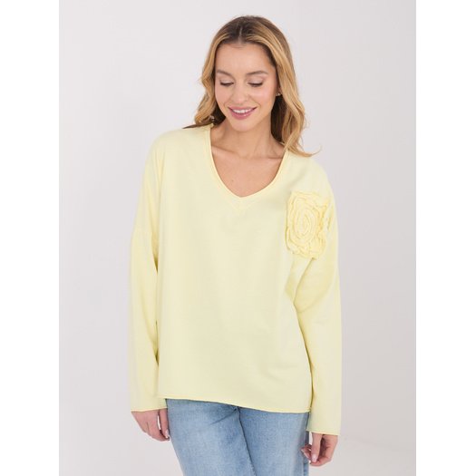 Bluzka-IT-BZ-6694.69-jasny ż&oacute;łty 4