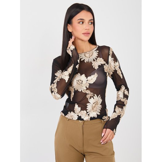 Bluzka-IT-BZ-22125.60-czarno-beżowy
