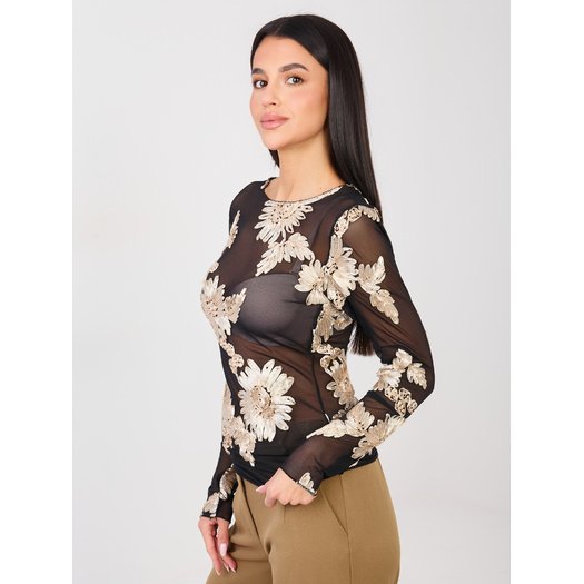 Bluzka-IT-BZ-22125.60-czarno-beżowy 2