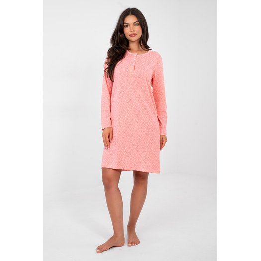 Koszula nocna-DU-KN-FP-105.36-pomarańczowy 7