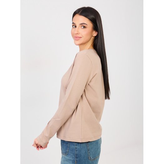 Bluzka-RV-BZ-A1093.77-ciemny bezowy 4