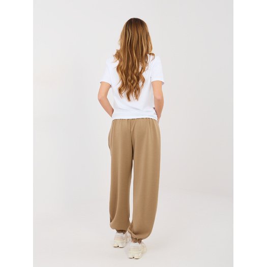 Spodnie-IT-SP-9995.12P-ciemny bezowy