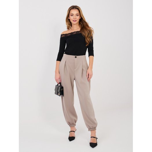Spodnie-IT-SP-9995.12P-ciemny bezowy 4