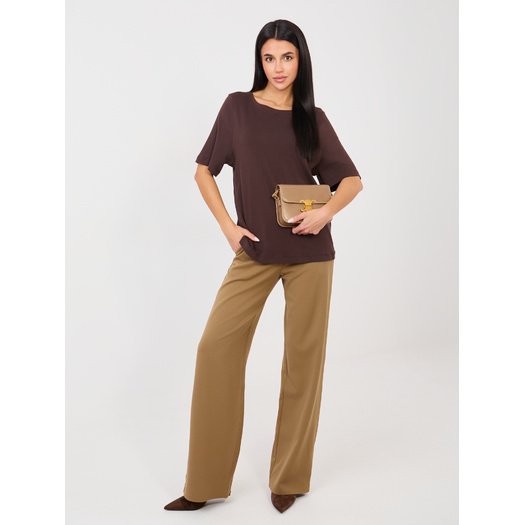 T-shirt-RV-TS-A1090.30-ciemny brązowy 2