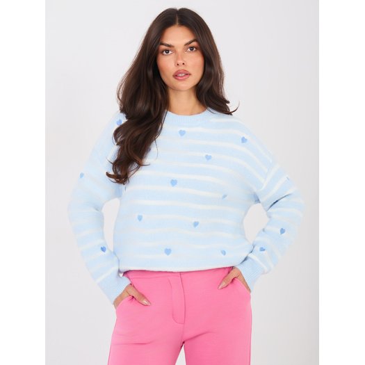 Sweter-PM-SW-J021.75-jasny niebieski 1
